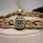 Apyrankė su shamballa karoliuku