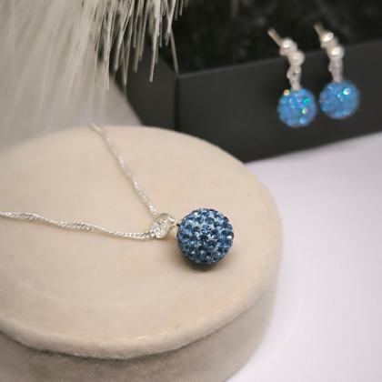 Shamballa stiliaus papuošalų rinkinys