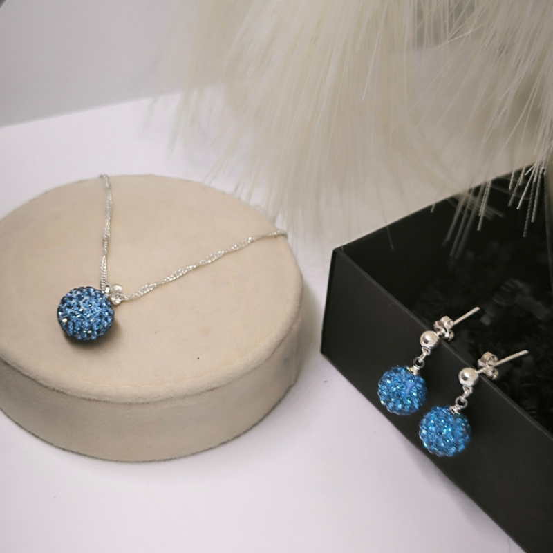 Shamballa stiliaus papuošalų rinkinys