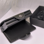Vyriškas "DIENQI Anti Rfid" kortelių dėklas