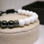 Stilinga vyriška karoliukų apyrankė „Elite Beads“