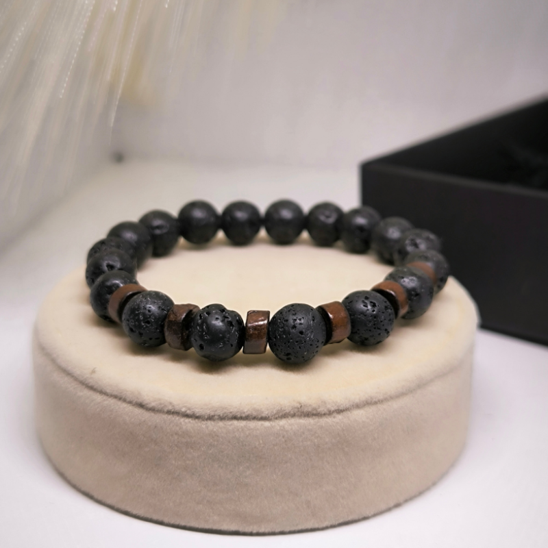 Madinga Unisex lavos karoliukų apyrankė