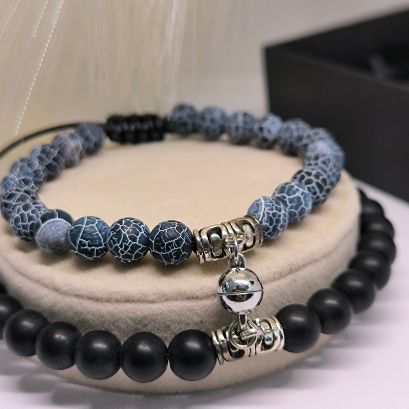 Magnetinės poros apyrankės „Harmoningas ryšys“