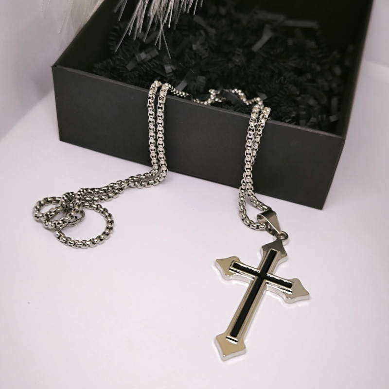 Vyriškas kaklo papuošalas „Elegantiška klasika“