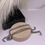 Graviruojamų apyrankių rinkinys „Vienas jausmas“ Graviruojamų apyrankių rinkinys „Vienas jausmas“