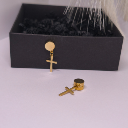 Magnetiniai auskarai „Šviesos ženklas“