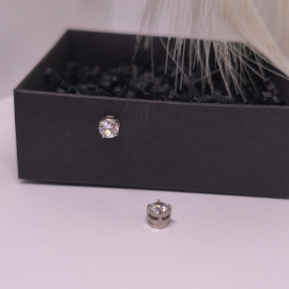 Magnetiniai auskarai „Akimirkos šviesa“