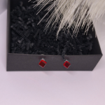 Magnetiniai auskarai „Ugnies kristalai“