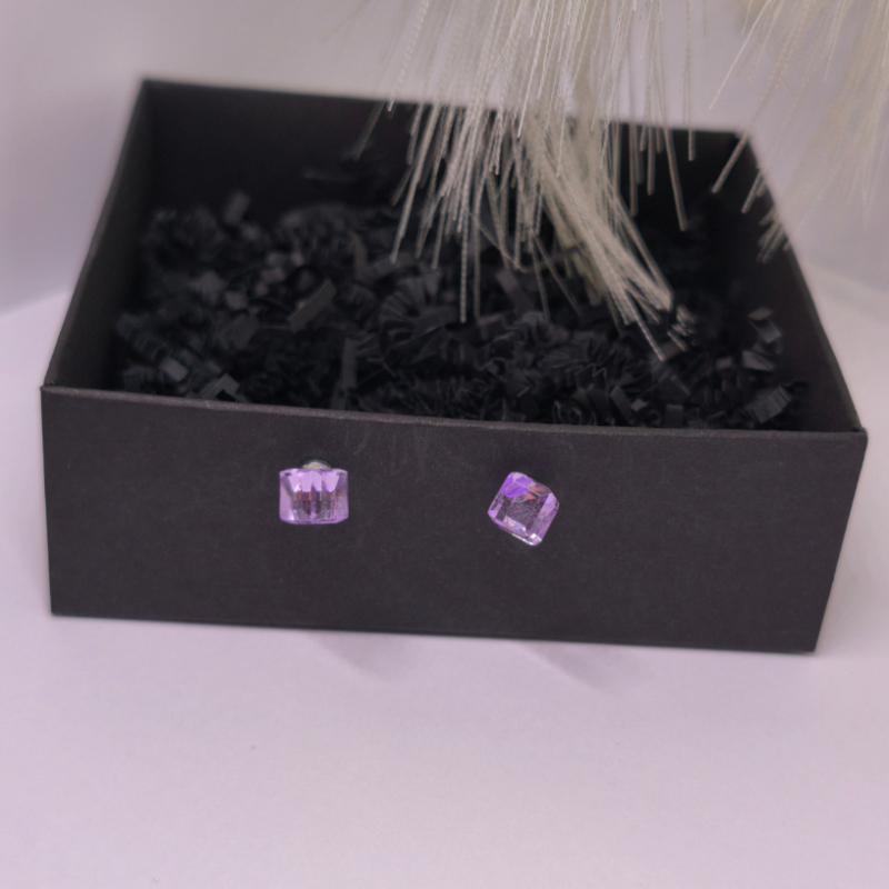 Magnetiniai auskarai „Svajonių kubai“