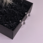 Magnetiniai auskarai „Ledo kristalai“