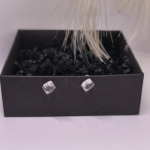 Magnetiniai auskarai „Ledo kristalai“