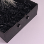 Magnetiniai auskarai „Juodoji tyla“