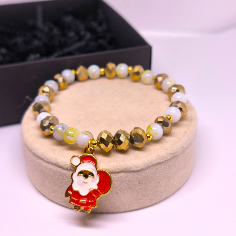 Šventinis kalėdinių apyrankių rinkinys (2 vnt.) Šventinis kalėdinių apyrankių rinkinys (2 vnt.)