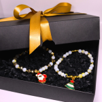 Šventinis kalėdinių apyrankių rinkinys (2 vnt.) Šventinis kalėdinių apyrankių rinkinys (2 vnt.)