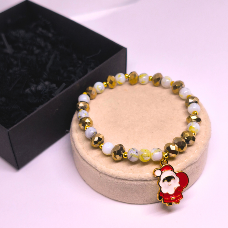 Šventinis kalėdinių apyrankių rinkinys (2 vnt.)