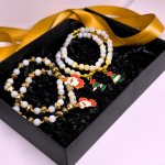 Šventinis Kalėdinių apyrankių rinkinys Šventinis Kalėdinių apyrankių rinkinys