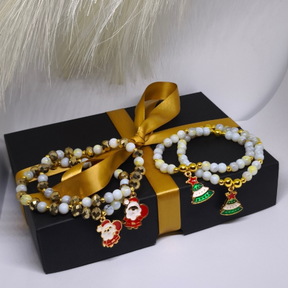 Šventinis Kalėdinių apyrankių rinkinys