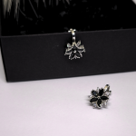 Auskarai - klipsai „Nakties žiedai“ Auskarai - klipsai „Nakties žiedai“