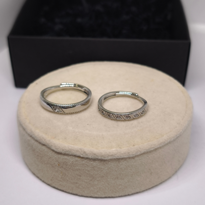 Žiedų rinkinys porai ,,Meilės pažadas"