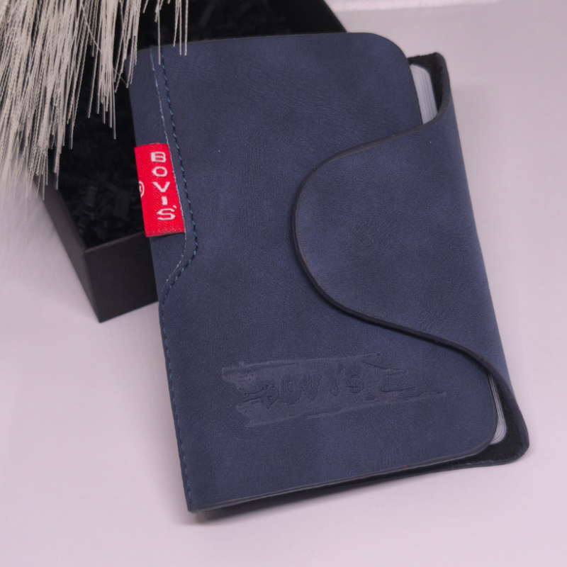 Vyriškas odinis kortelių dėklas „Klasika“