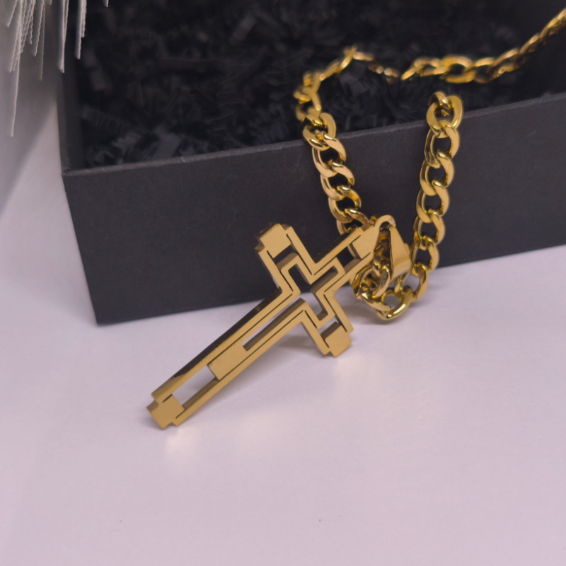 Vyriškas kaklo papuošalas „Balansas“