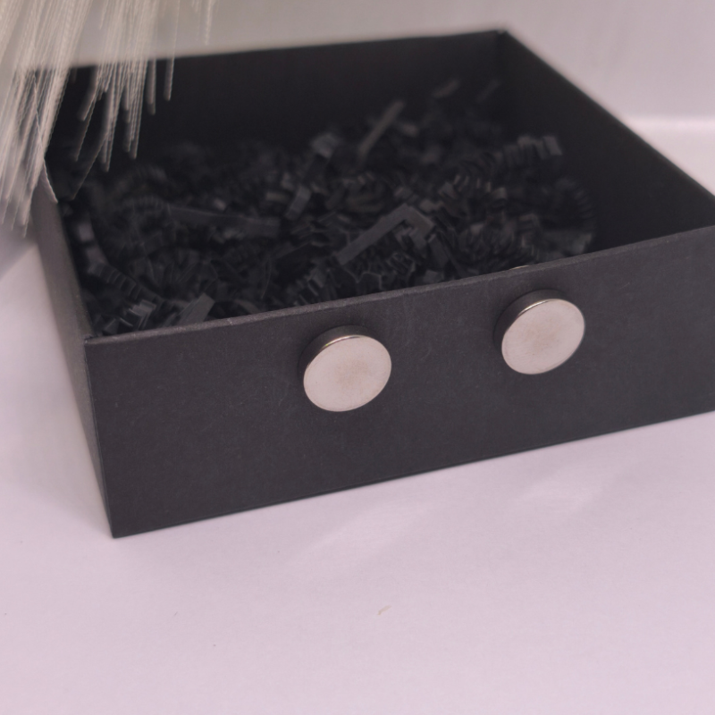 Dideli magnetiniai auskarai „Moderni klasika“