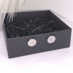 Dideli magnetiniai auskarai „Moderni klasika“