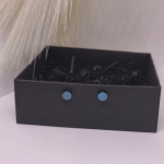 Magnetiniai auskarai „Tylus mėlis“