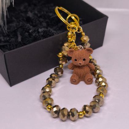 Raktų pakabukas „Laimės meškutis“