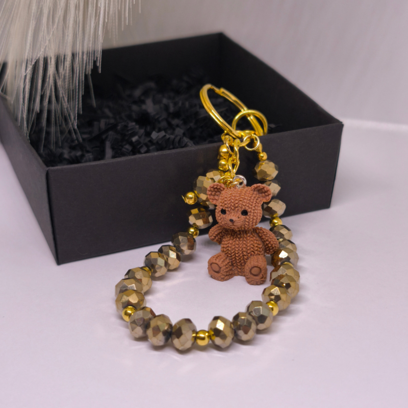 Raktų pakabukas „Laimės meškutis“