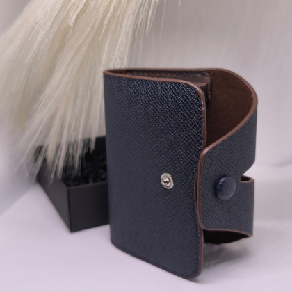 Kortelių dėklas „Mėlynoji klasika“