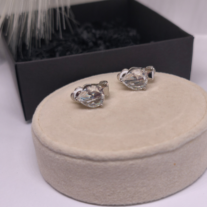 Auskarai – klipsai „Šviesos lašas“