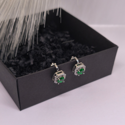 Auskarai – klipsai „Karališkoji aura“