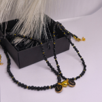 Personalizuotas rankų darbo kaklo papuošalas „Amžinas ryšys“ Personalizuotas rankų darbo kaklo papuošalas „Amžinas ryšys“