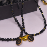 Personalizuotas rankų darbo kaklo papuošalas „Amžinas ryšys“ Personalizuotas rankų darbo kaklo papuošalas „Amžinas ryšys“